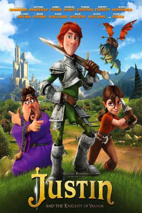دانلود انیمیشن جاستین و شوالیه های دلاور Justin and the Knights of Valour 2013 با دوبله فارسی